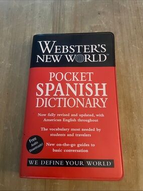 Pocket Spanish Dictionary - Red